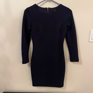 Dynamite Navy Blue Bodycon Mini Dress